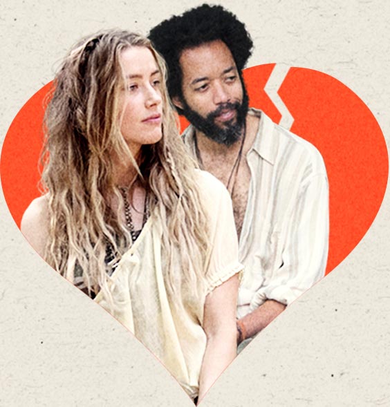 Amber Heard and Wyatt Cenac